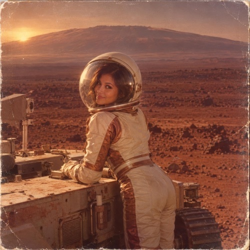 Album Cover: The Marstastic Odyssey to Mount Olymp - Decent Rock Glam Opener